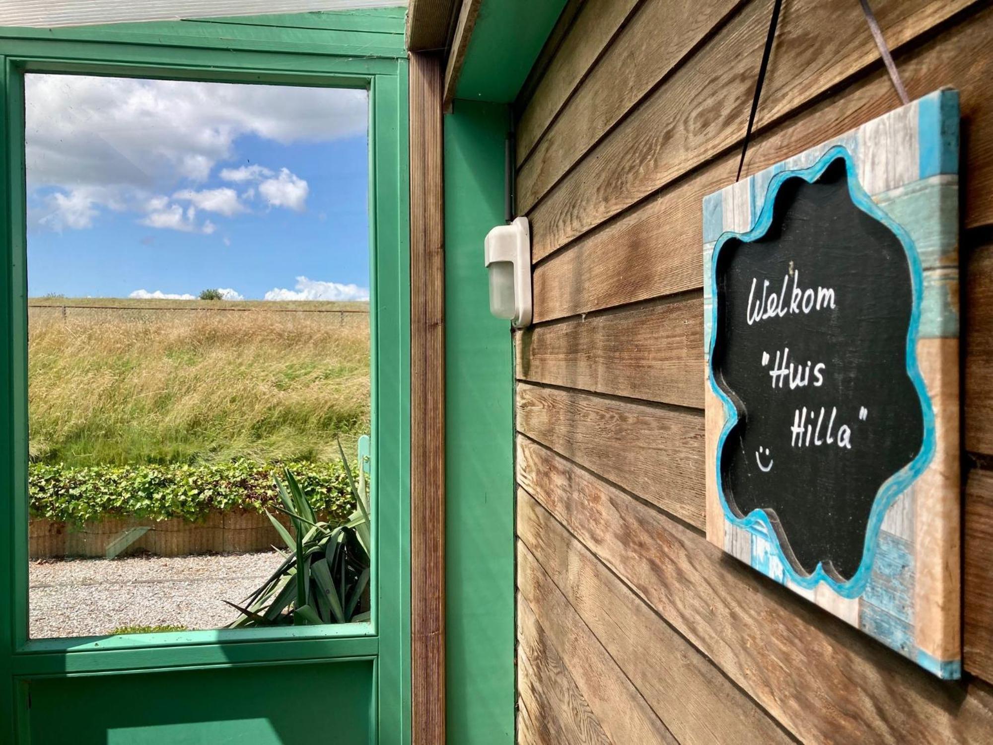 4 Pers Holiday Home Hilla With Winter Garden In Front Of The Dike Directly On The Lauwersmeer Anjum Bagian luar foto